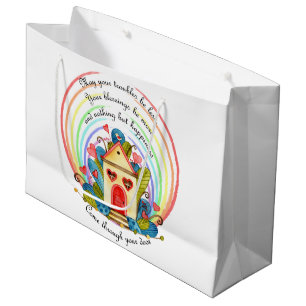 New Home Blessings Large Gift Bag