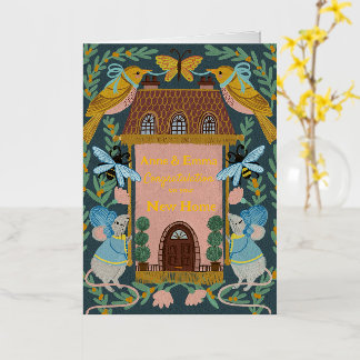  New Home Card – Whimsical Cottage-Inspired Design