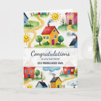 New Home Closing from Realtor Cute Pattern