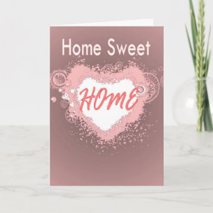 New Home congratulations card