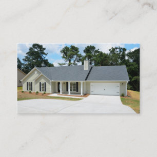 New Home Construction Business Card