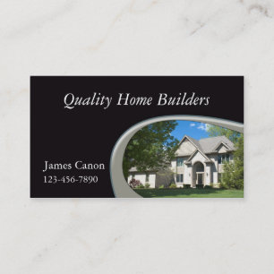 New Home Construction Business Card