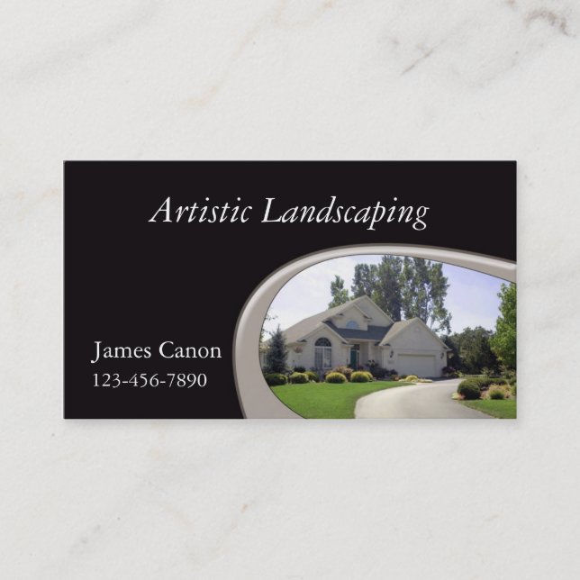 New Home Construction Business Card (Front)