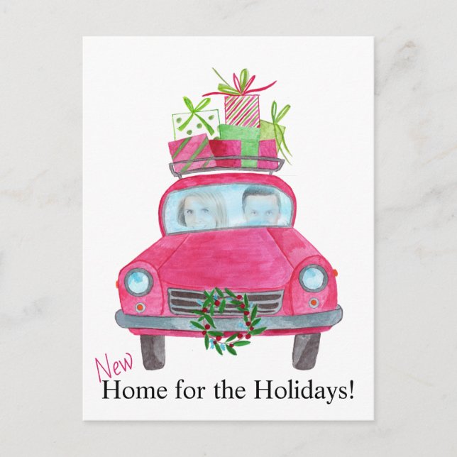 New Home customisable photo card (Front)