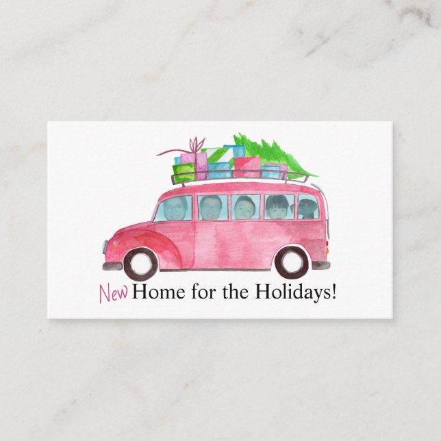 New Home customisable photo card (Front)