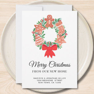 New Home Festive Christmas Moving Announcement