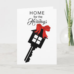 New Home For The Holidays Card