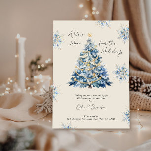 New Home for the Holidays Christmas Moving Holiday Card
