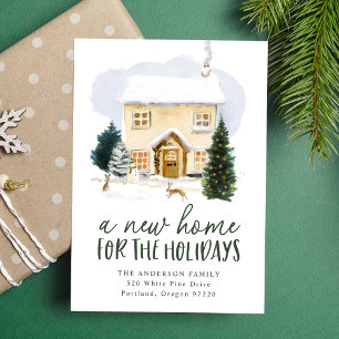 New Home for the Holidays Moving Announcement