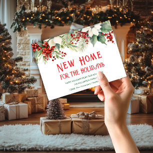 New Home For The Holidays Moving Home Announcement