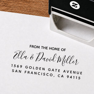 New Home From Our Home Self Inking Rubber Stamp