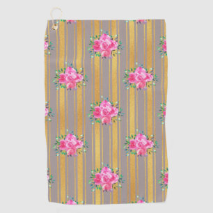 New Home Gift Floral Outlet Covers Golf Towel