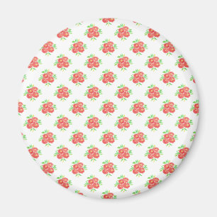 New Home Gift Tiny Purple Floral Pillow Magnet