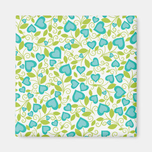 New Home Gift Valentine's Day Seamless Art Magnet