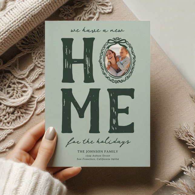 New Home Green Doodle Christmas Holiday (Creator Uploaded)