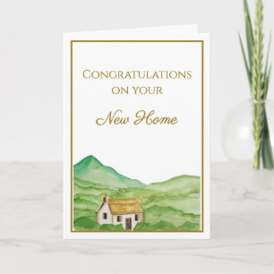 New Home Greeting Card, 5x7 Card