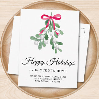 New Home Holiday Moving Announcement