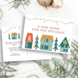New Home Holiday Postcard