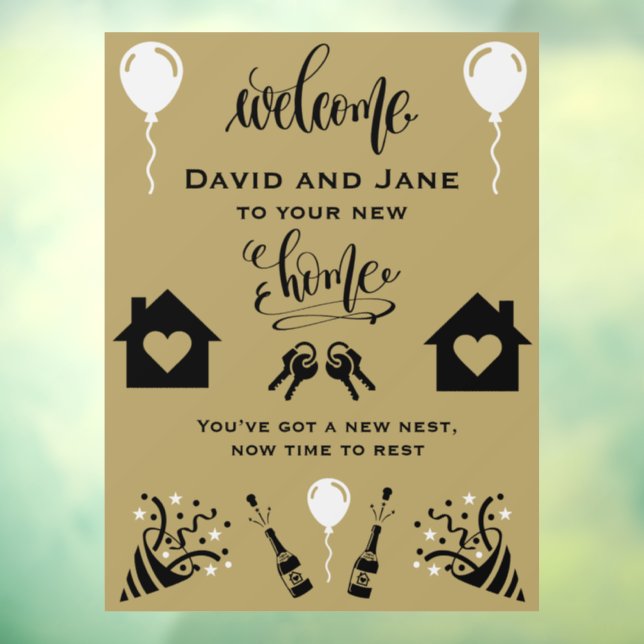 New Home Housewarming Welcome  (Sheet 3)
