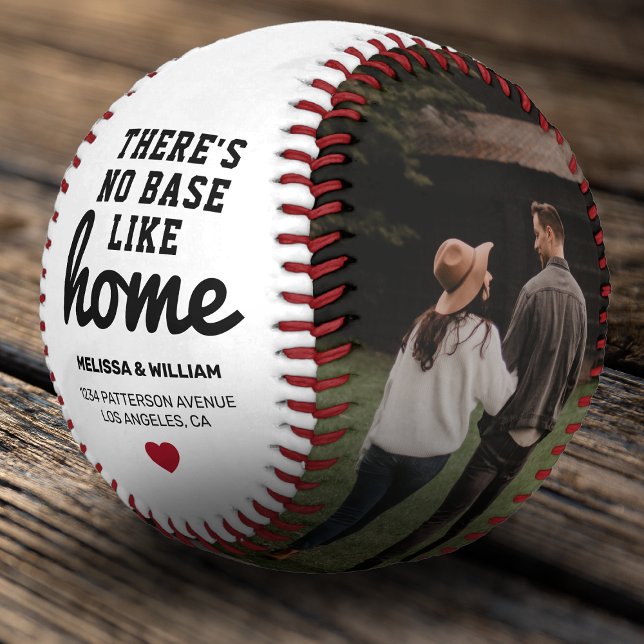 New Home Keepsake Photo Baseball (Creator Uploaded)