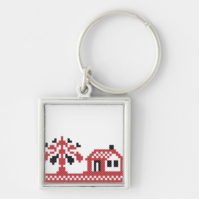 New home key ring (Front)