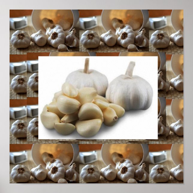 New Home Kitchen Decorations Garlic Super Flavours (Front)