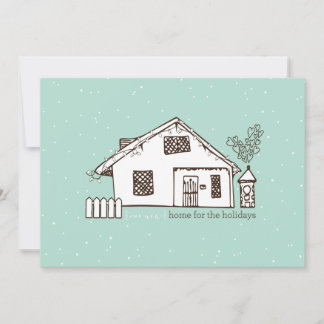 New Home, New Address for Holidays Holiday Card
