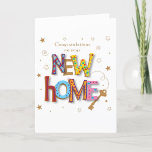 NEW HOME-NEW BEGINNING IN YOUR LIFE! CARD