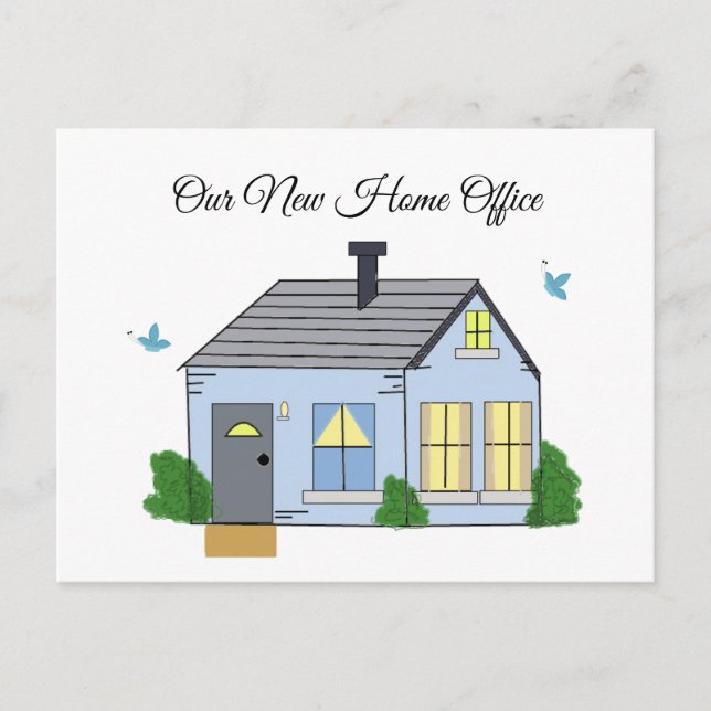 New Home Office Postcard (Front)