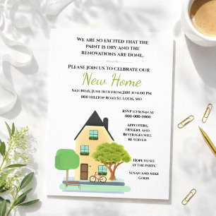 New Home Open House / Housewarming Party Invitation