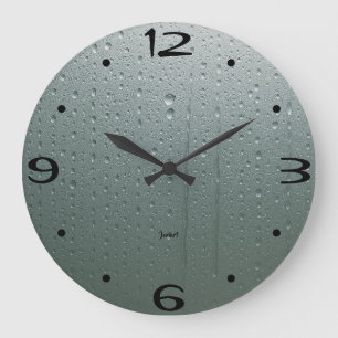 New Home Perfect Bathroom Wall Steamed Timepiece  Large Clock