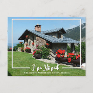 New Home Photo I've Moved Announcement Postcard