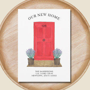New Home Red Door Moving Announcement
