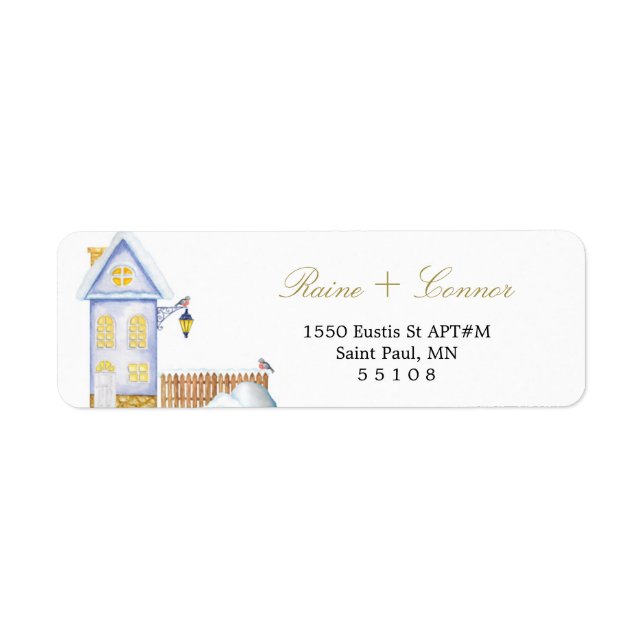New Home Return Address Labels (Front)