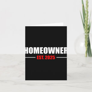 New Homeowner 2025 We Said Yes To The Address New  Card