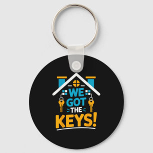 New Homeowner Housewarming Party Matching We Got T Key Ring