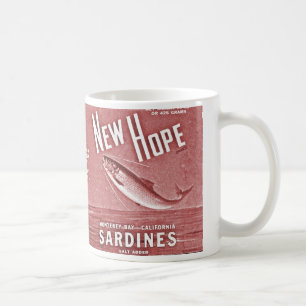 new hope sardines coffee mug