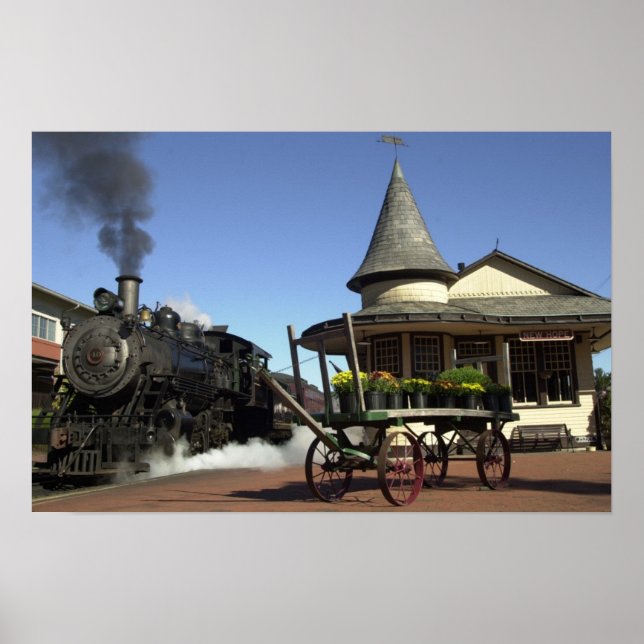 New Hope Train Station Poster (Front)