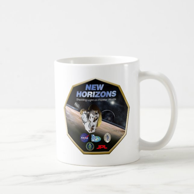 New Horizons Mission To Pluto! Coffee Mug (Right)