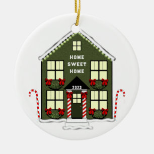 New House 2025 Ceramic Tree Decoration