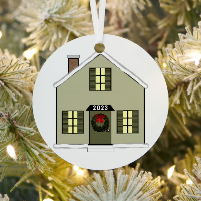 New House Collectable Ceramic Ornament (Insitu)