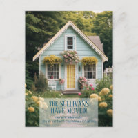 New House Moving Announcement CUSTOM Photo