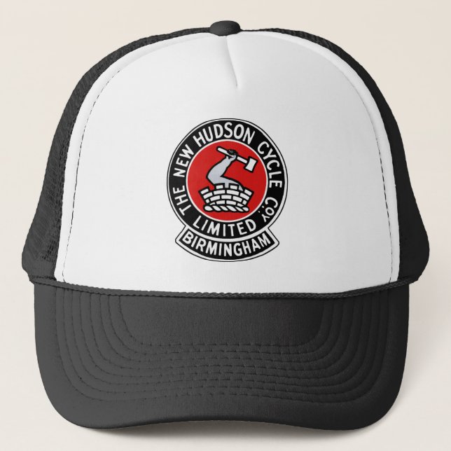 New Hudson Motorcycles of Birmingham Trucker Hat (Front)