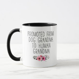 New Human Grandma Dog Lover Desk Sipper Mug
