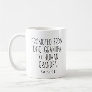 New Human Grandpa Funny Joke Daily Sip Coffee Mug
