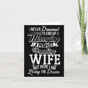 New Husband Wedding Anniversary Couple Hubby Gift  Card