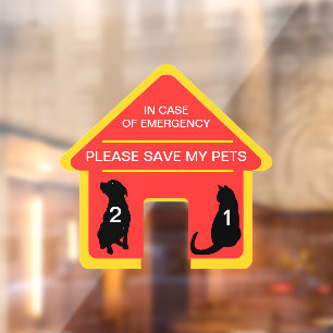 NEW! In Case of Emergency Please Save My Pets