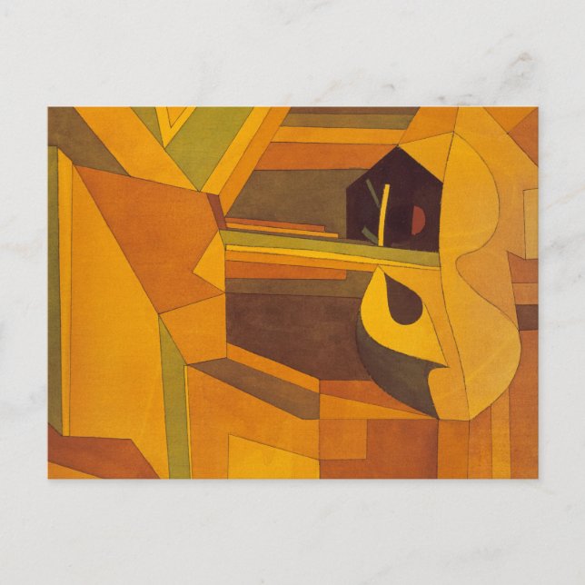 New in October by Paul Klee Postcard (Front)