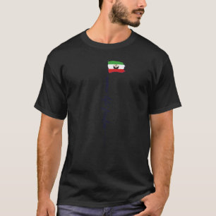 New Iranian Flag No Hijab Female Fist Support Wome T-Shirt