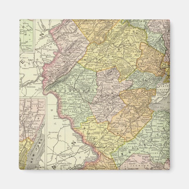 New Jersey 10 Magnet (Front)